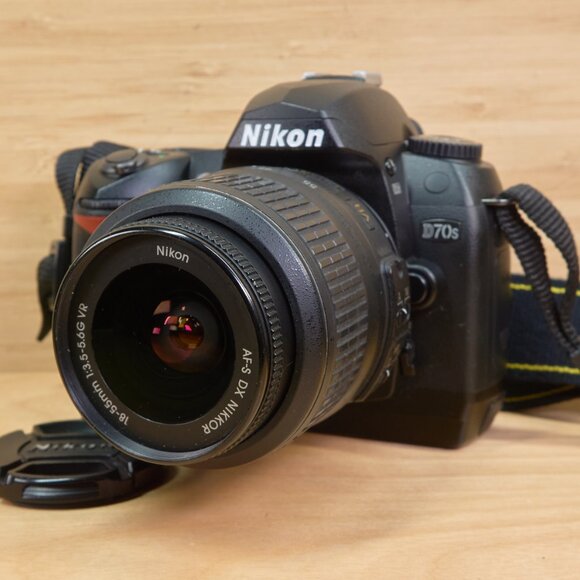 Nikon Other - Nikon D70s 6.1MP Digital SLR Camera w/ Nikkor 18-55mm f/3.5-5.6G AF-S Lens